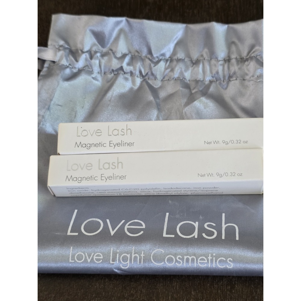 LOVE LASH MAGNETIC LASHLINER MEDITATION BLACK Set Of 2